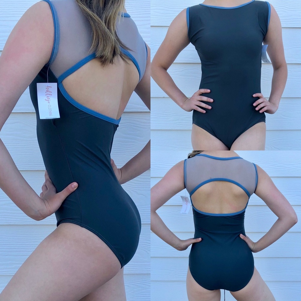 New, Billie Jo Back Mesh Leotard 💪🏼